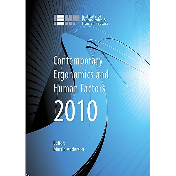 Contemporary Ergonomics and Human Factors 2010