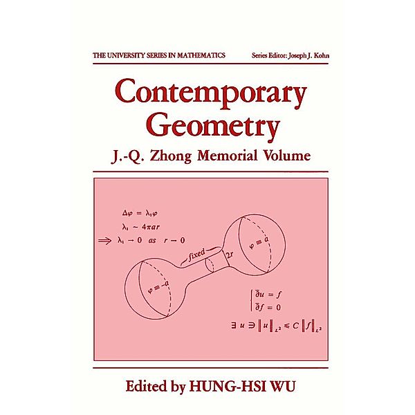 Contemporary Geometry / University Series in Mathematics