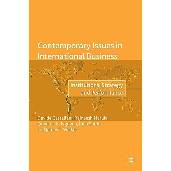 Contemporary Issues in International Business / The Academy of International Business