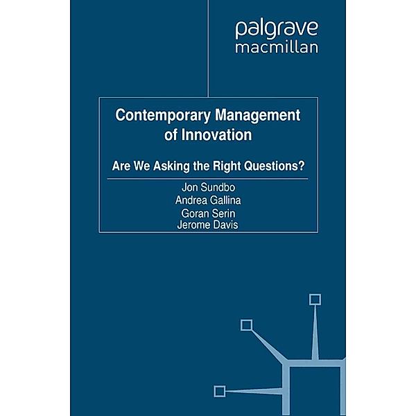 Contemporary Management of Innovation