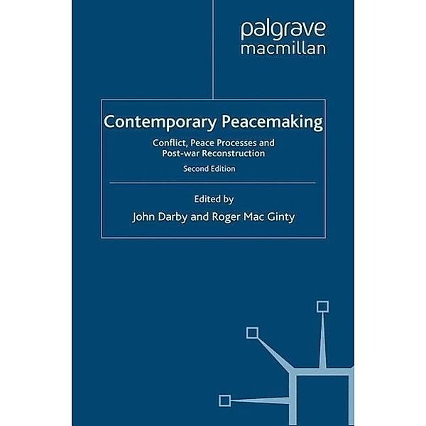Contemporary Peacemaking, John Darby, R. MacGinty