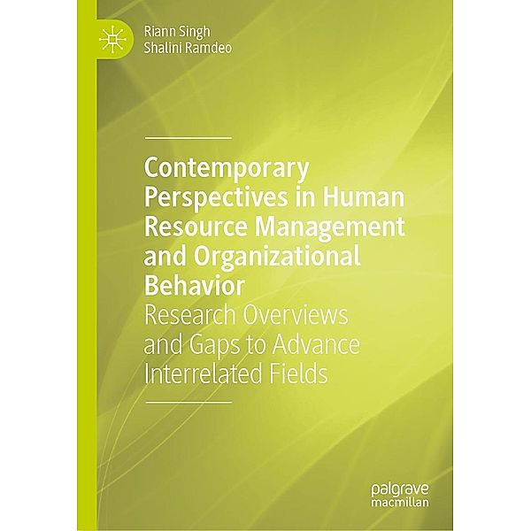 Contemporary Perspectives in Human Resource Management and Organizational Behavior / Progress in Mathematics, Riann Singh, Shalini Ramdeo