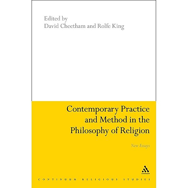 Contemporary Practice and Method in the Philosophy of Religion