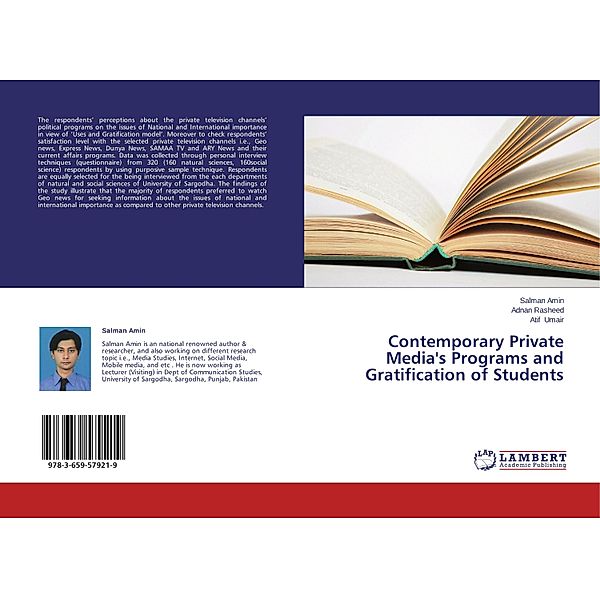 Contemporary Private Media's Programs and Gratification of Students, Salman Amin, Adnan Rasheed, Atif Umair