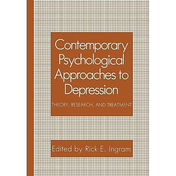 Contemporary Psychological Approaches to Depression