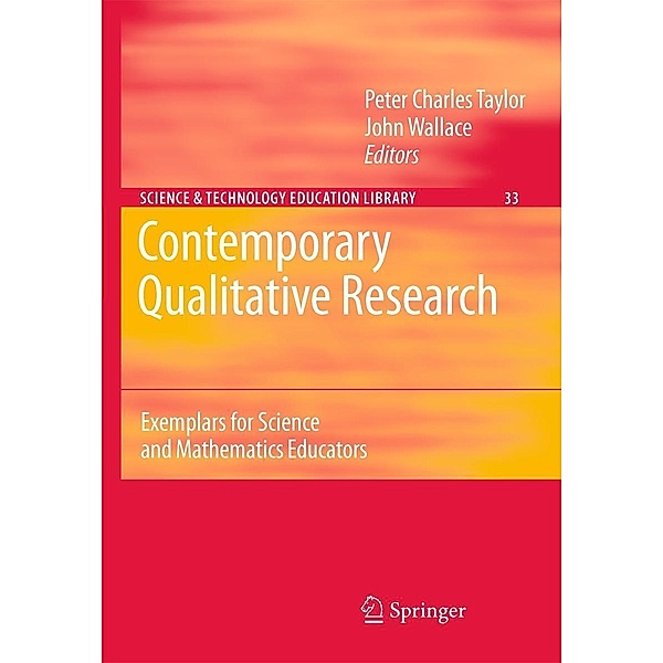 Contemporary Qualitative Research / Contemporary Trends and Issues in Science Education Bd.33