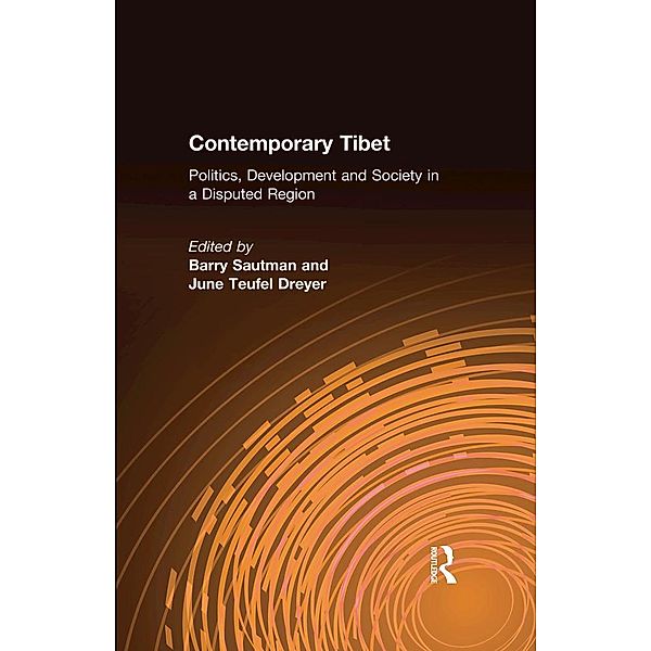 Contemporary Tibet, Barry Sautman, June Teufel Dreyer