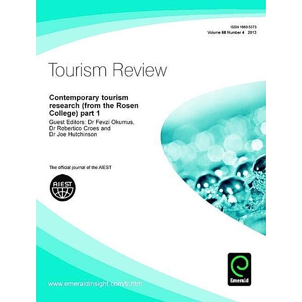 Contemporary Tourism Research (from the Rosen College) Part 1