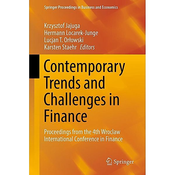 Contemporary Trends and Challenges in Finance / Springer Proceedings in Business and Economics