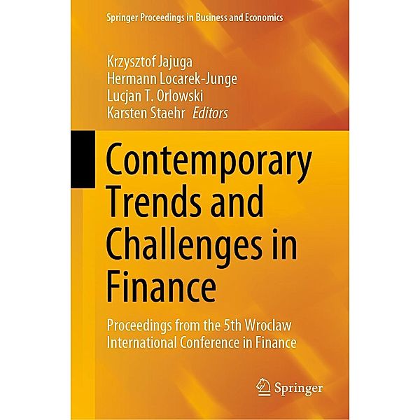 Contemporary Trends and Challenges in Finance / Springer Proceedings in Business and Economics