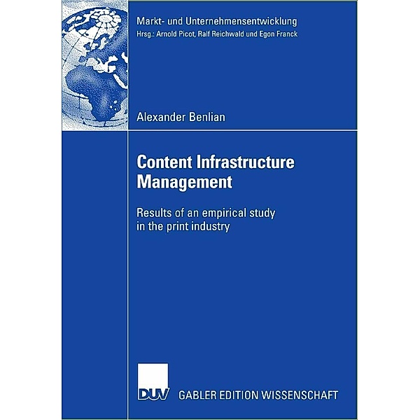 Content Infrastructure Management / Markt- und Unternehmensentwicklung Markets and Organisations, Alexander Benlian