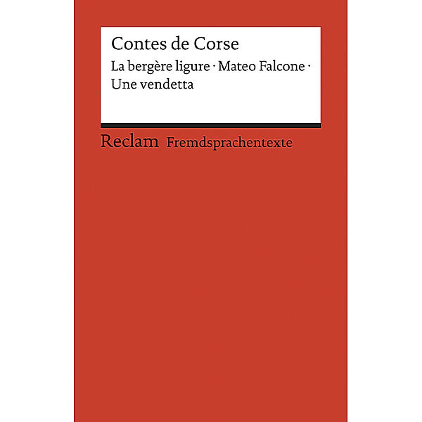 Contes de Corse, Guy de Maupassant, Prosper Mérimée, Francette Orsoni