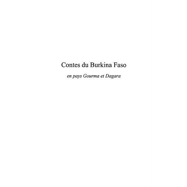 Contes du burkina faso en paysgourma et / Hors-collection, Collectif