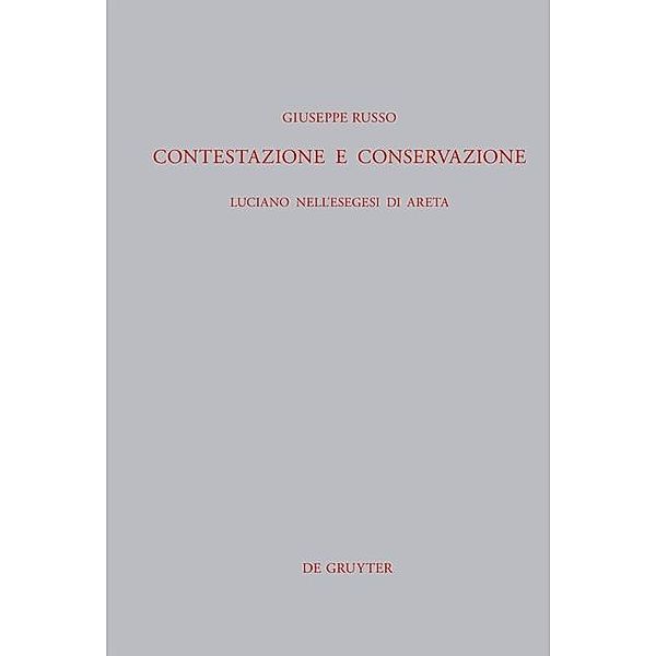 Contestazione e conservazione / Beiträge zur Altertumskunde Bd.297, Giuseppe Russo