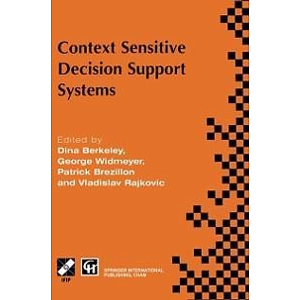 Context-Sensitive Decision Support Systems / IFIP Advances in Information and Communication Technology