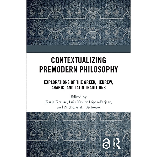 Contextualizing Premodern Philosophy