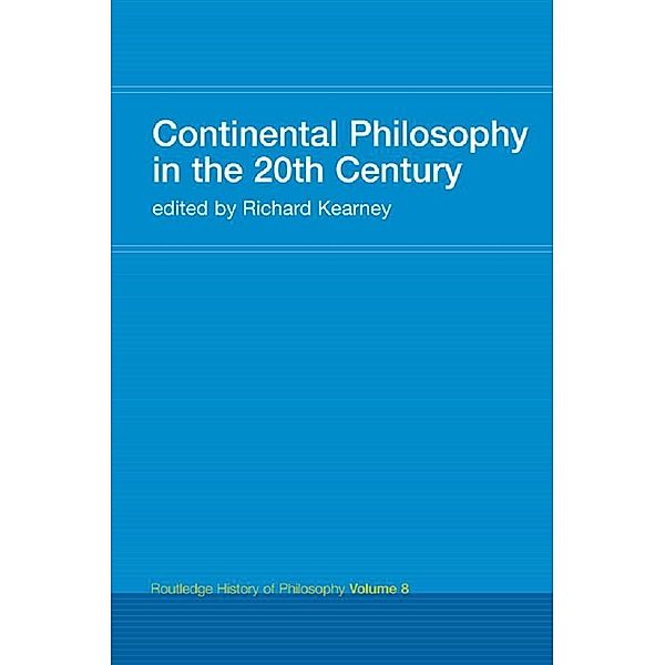 Continental Philosophy in the 20th Century