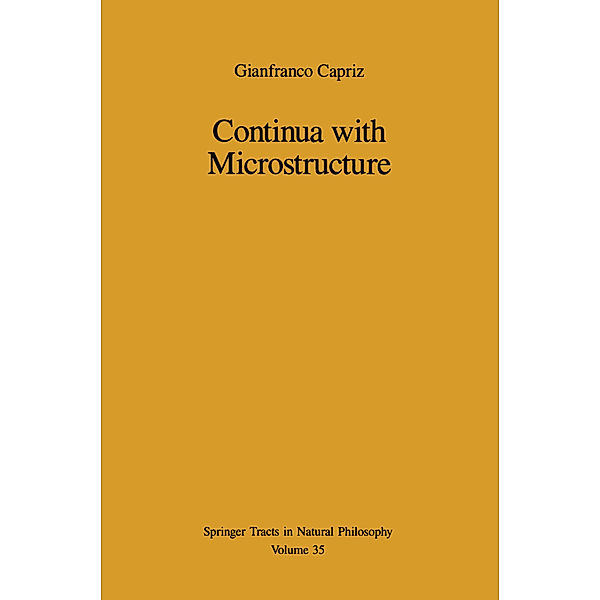 Continua with Microstructure, Gianfranco Capriz