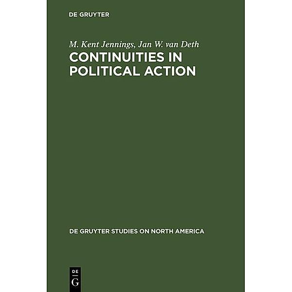 Continuities in Political Action, M. Kent Jennings, Jan W. van Deth
