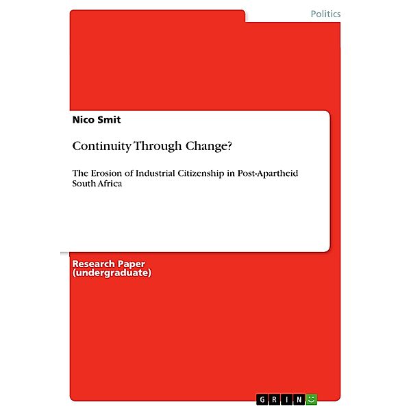 Continuity Through Change?, Nico Smit