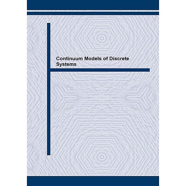 Continuum Models of Discrete Systems