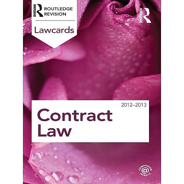 Contract Lawcards 2012-2013, Routledge