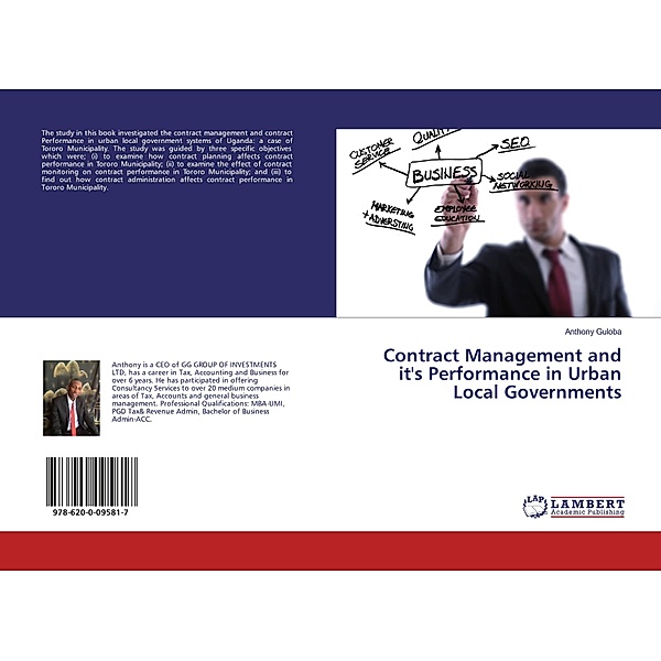 Contract Management and it's Performance in Urban Local Governments, Anthony Guloba