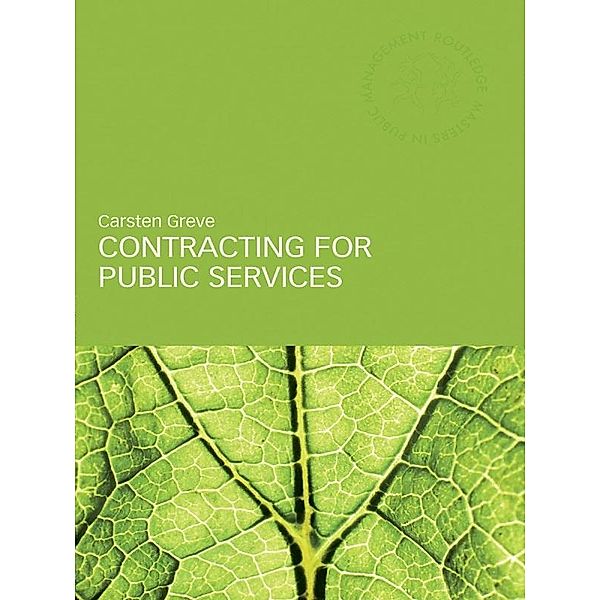 Contracting for Public Services, Carsten Greve