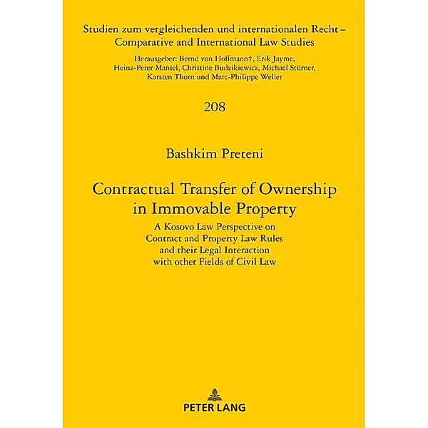 Contractual Transfer of Ownership in Immovable Property, Preteni Bashkim Preteni