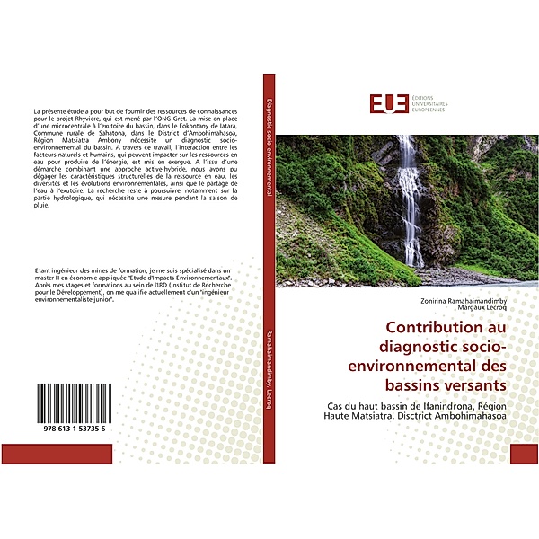 Contribution au diagnostic socio-environnemental des bassins versants, Zonirina Ramahaimandimby, Margaux Lecroq