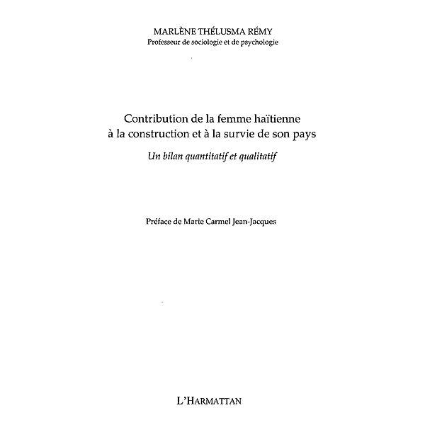 Contribution de la femme haitienne a la construction du pays / Hors-collection, Marlene Thelusma Remy