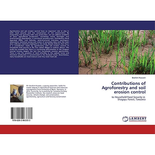 Contributions of Agroforestry and soil erosion control, Ibrahim Hussein