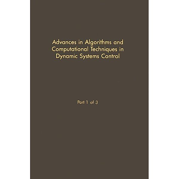 Control and Dynamic Systems V28