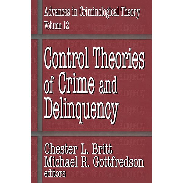 Control Theories of Crime and Delinquency, Michael Gottfredson