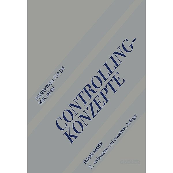 Controlling-Konzepte, Elmar Mayer