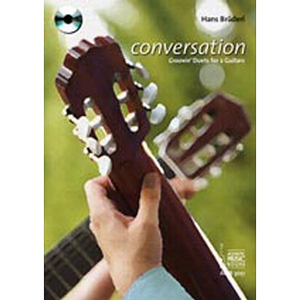 conversation, für 2 Gitarren, m. Audio-CD, Hans Brüderl