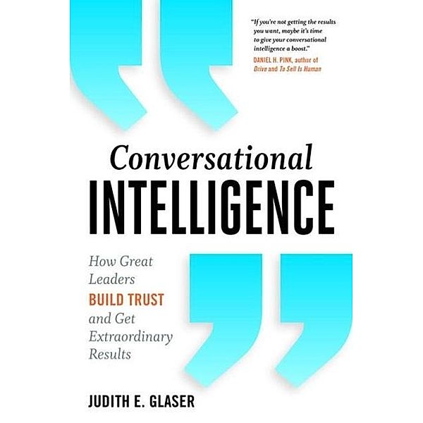 Conversational Intelligence, Judith E. Glaser