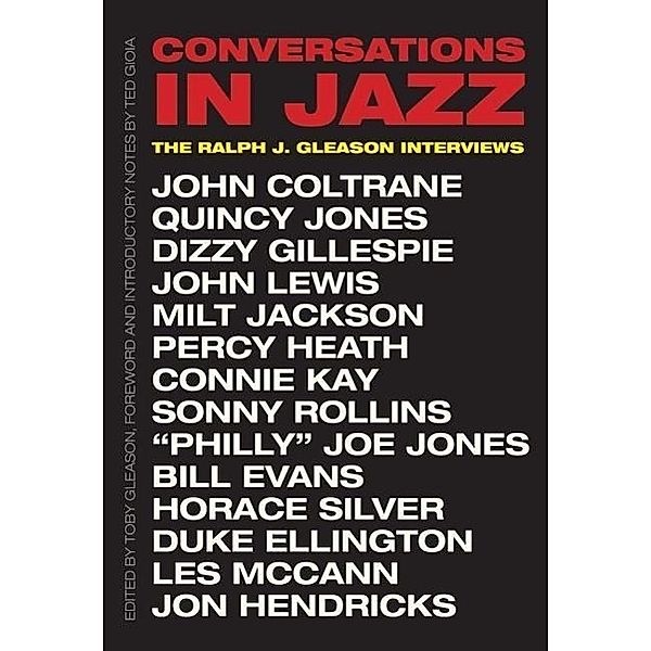 Conversations in Jazz, Ralph J. Gleason, Toby Gleason, Ted Gioia