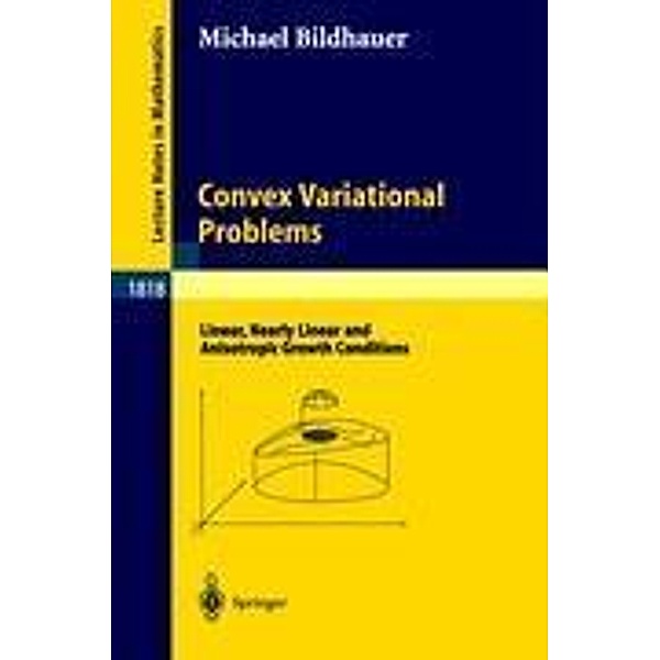 Convex Variational Problems, M. Bildhauer