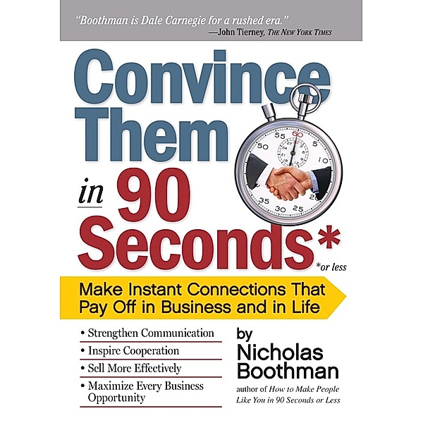 Convince them in 90 Seconds, Nicholas Boothman