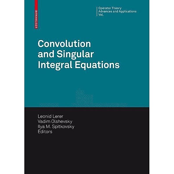 Convolution Equations and Singular Integral Operators
