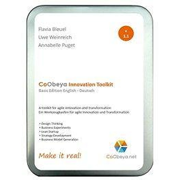 CoObeya Innovation Toolkit Basic Edition v 1.1, Flavia Bleuel, Uwe Weinreich, Annabelle Puget