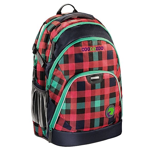 Coocazoo Rucksack EvverClevver, Checky Mint