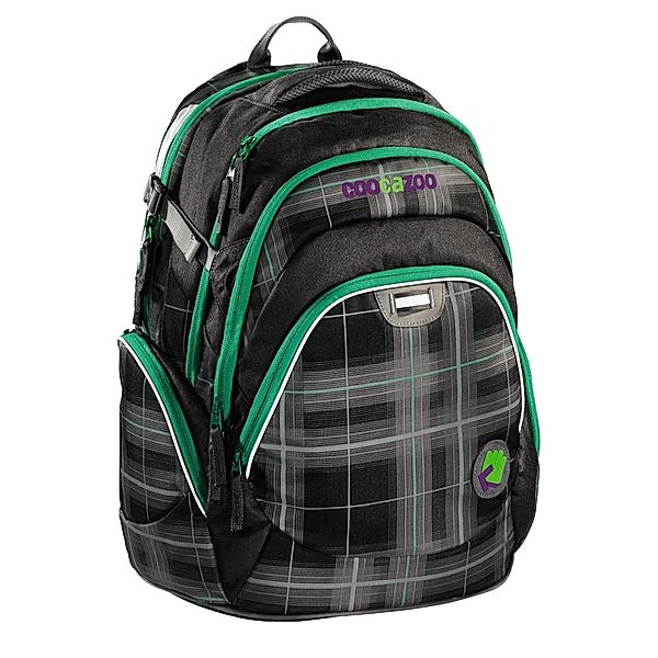 Coocazoo Rucksack JobJobber, Classic Check Black