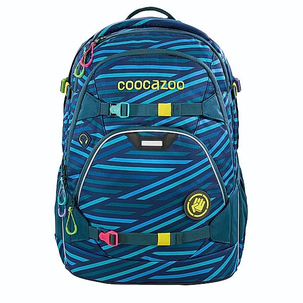 coocazoo Rucksack ScaleRale, Zebra Stripe Blue