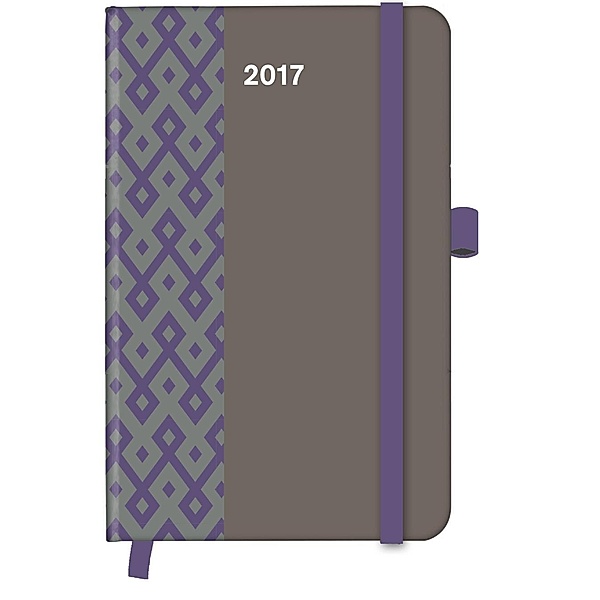 Cool Diary PATTERN Stone 2017 WEEKLY (9x14)