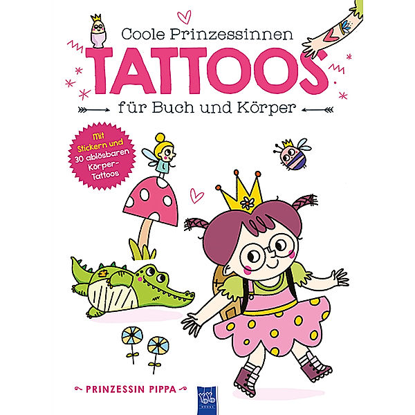 Coole Prinzessinnen Tattoos für Buch und Körper - Prinzessin Pippa