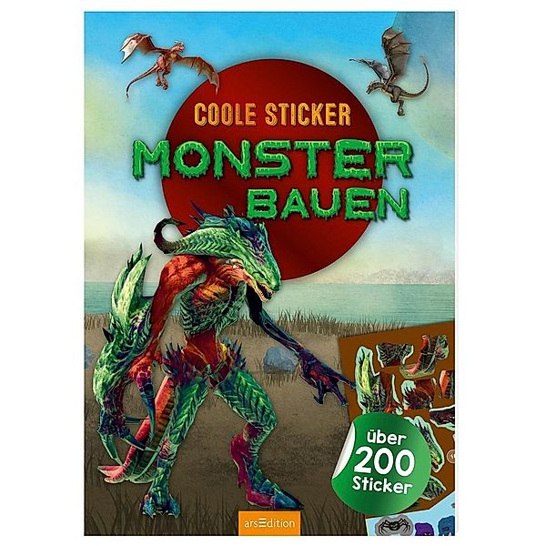 Coole Sticker - Monster bauen