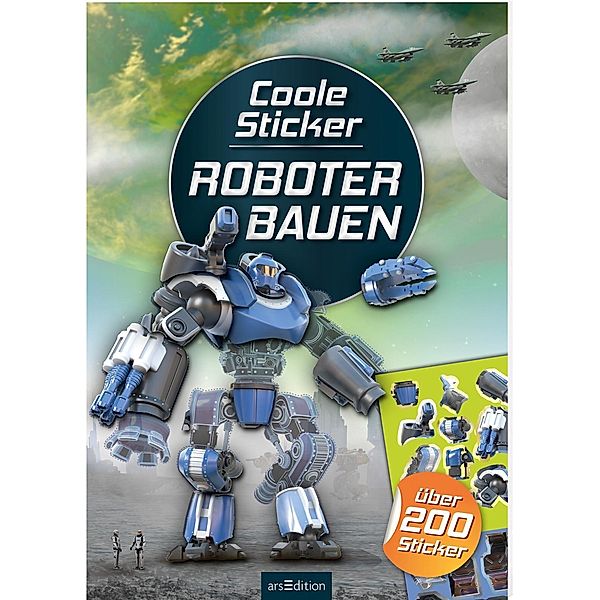 Coole Sticker - Roboter bauen