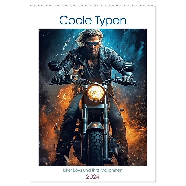 Coole Typen (Wandkalender 2024 DIN A2 hoch), CALVENDO Monatskalender, Steffen Gierok-Latniak